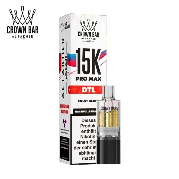 Al Fakher 15K Pro Max - Fruit Blast - Pods 6mg DTL